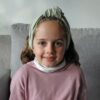 diadema caramelo oliva suave modelo niña