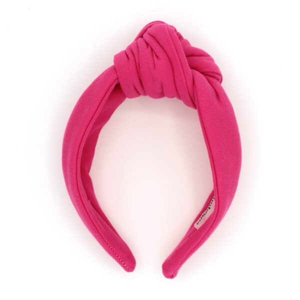 diadema nudo magenta